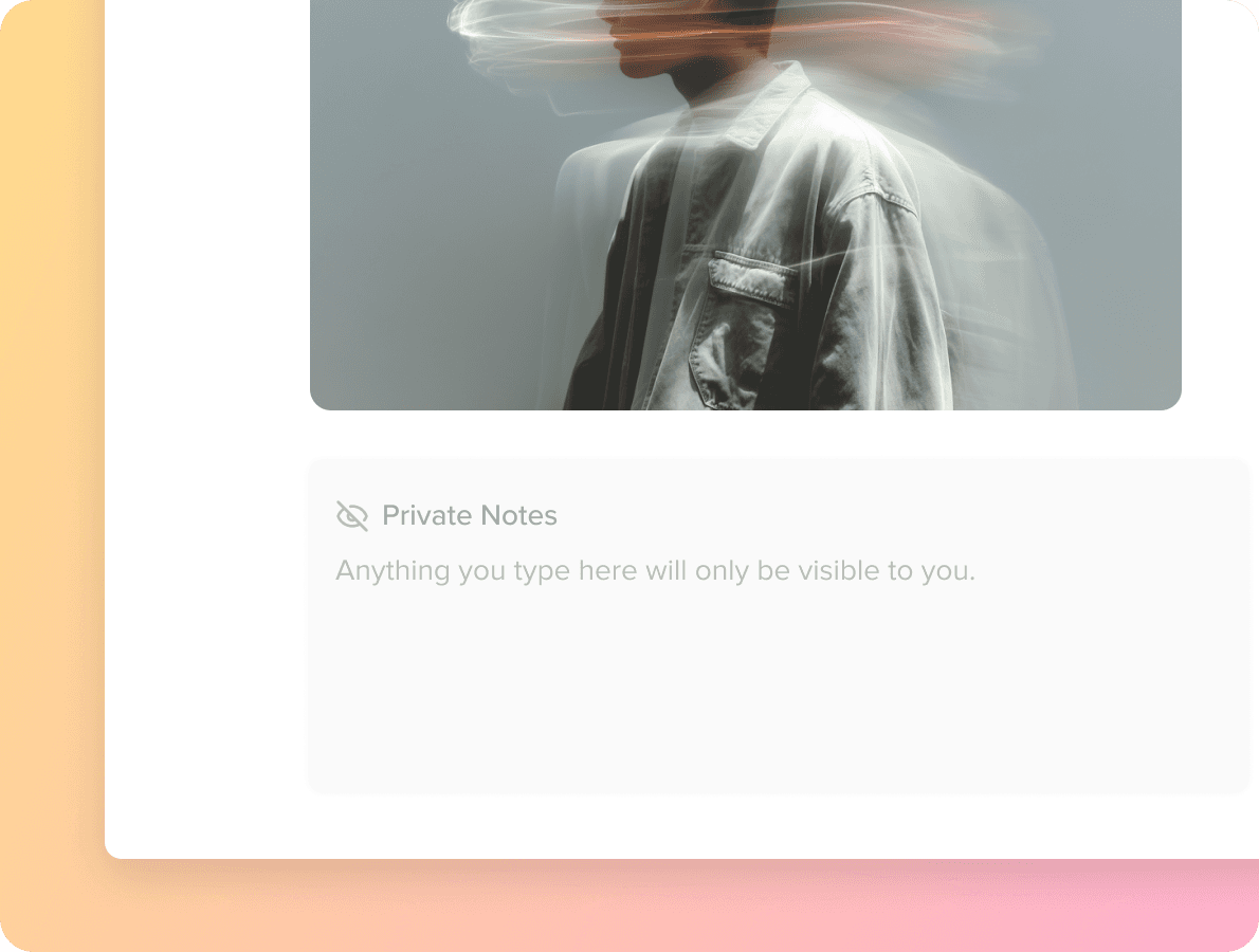 private notes