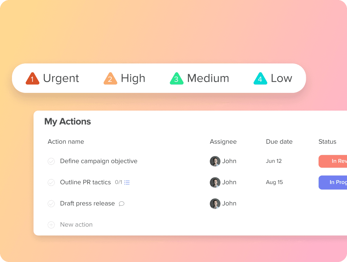 project timelines